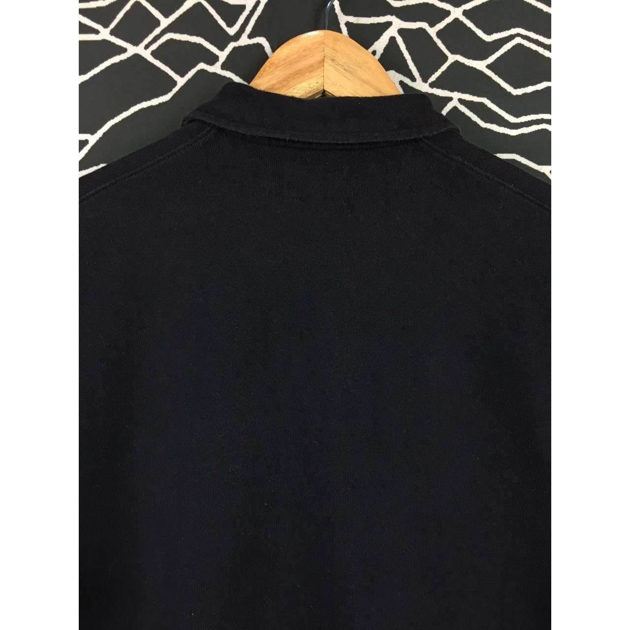 Engineered Garments × Uniqlo Engineered Garments x Uniqlo Solid Black Collar Polo Tee Size US XL / EU 56 / 4 - 9 Thumbnail