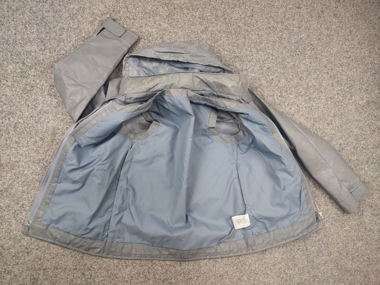 Nike Rare Vintage 00's Nike polyurethane Hooded Zip Jacket + Vest Size S / US 4 / IT 40 - 15 Thumbnail