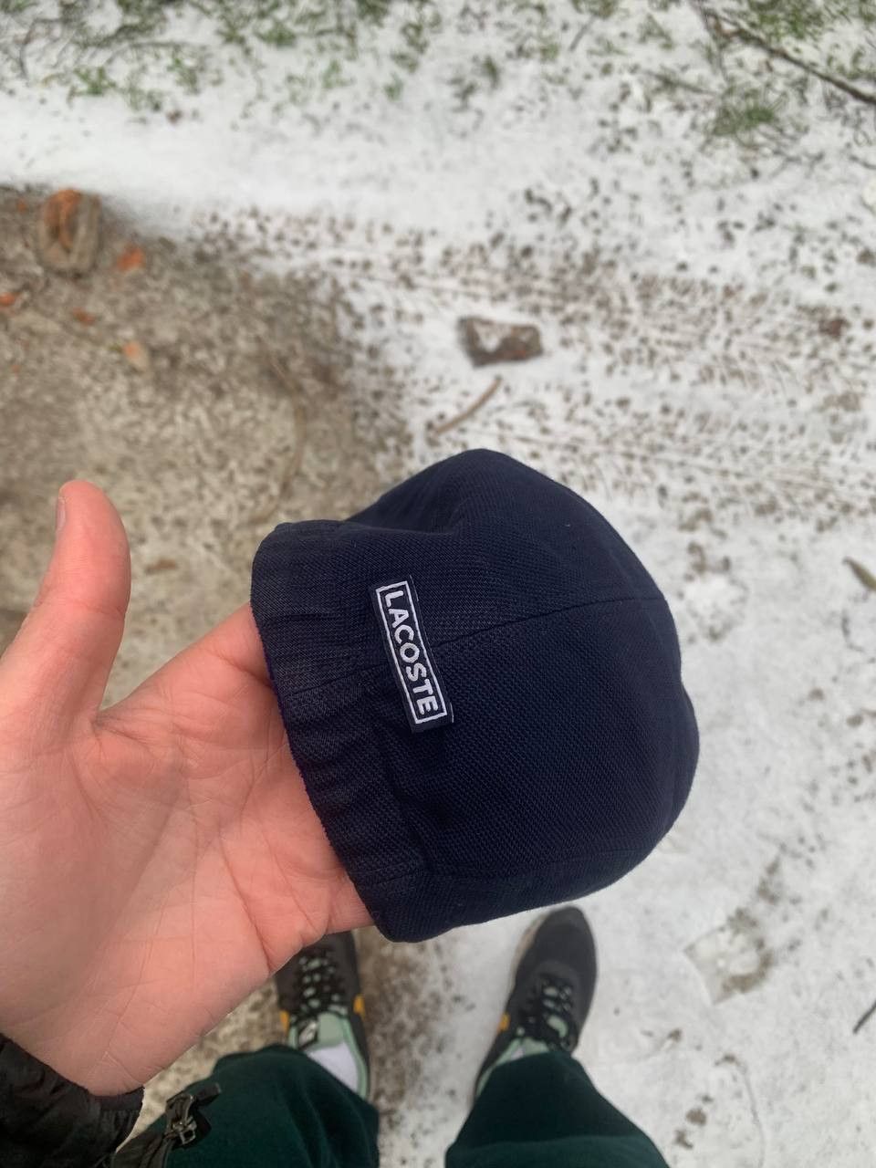 Lacoste Vintage Lacoste Chemise Retro 5 Panel 2/1 Cap Y2K 90s Size ONE SIZE - 7 Thumbnail