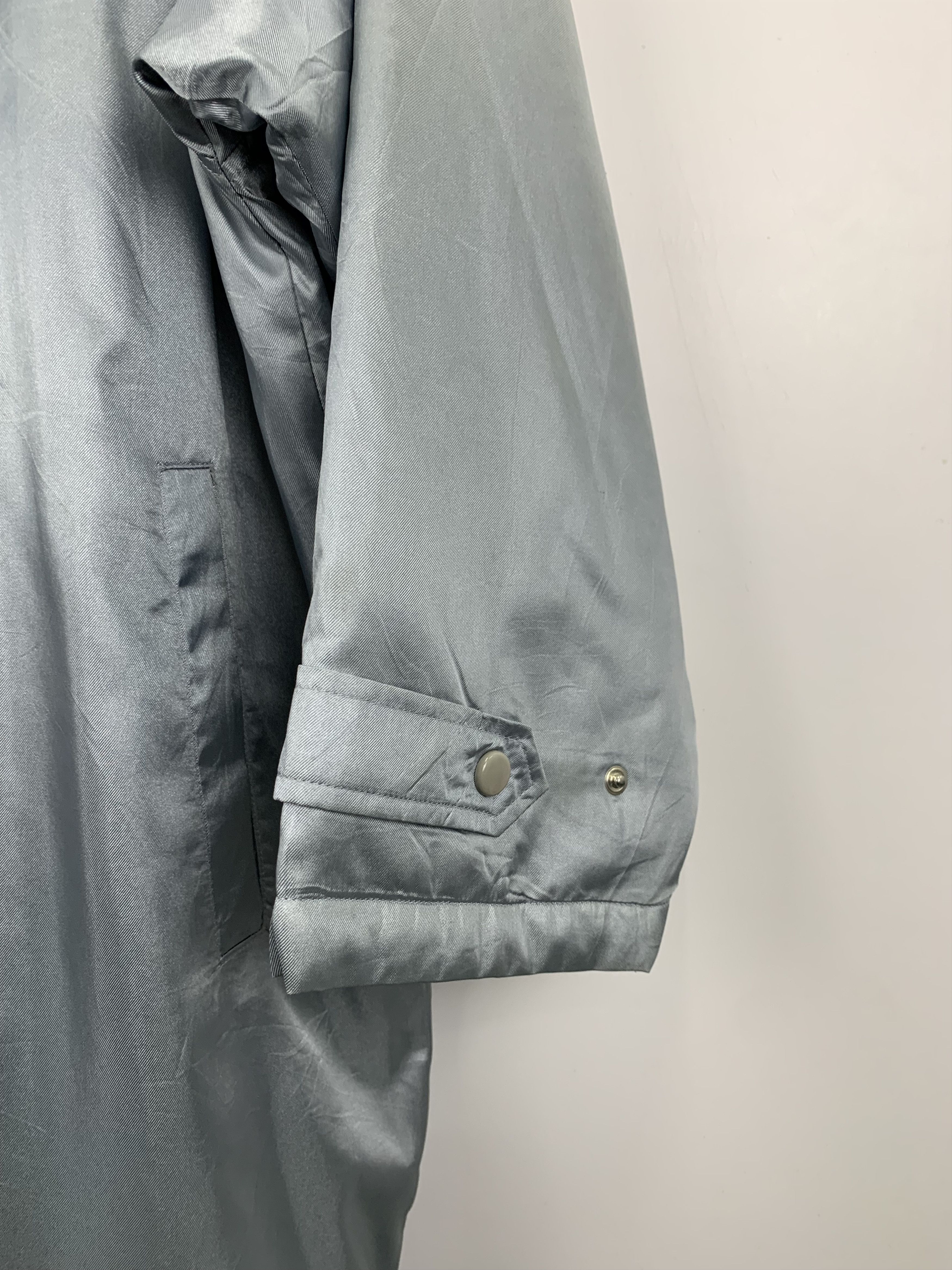 Adidas Vintage 90s Adidas Trefoil Long Jacket J0844 Size US L / EU 52-54 / 3 - 6 Thumbnail