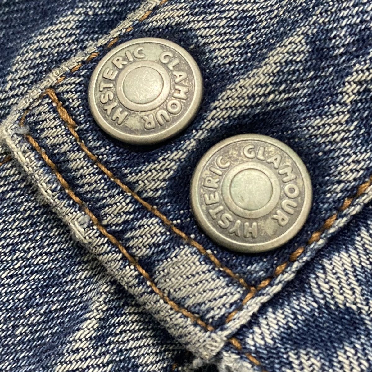 Hysteric Glamour ✨Kinky HYSTERIC GLAMOUR buckle leg jeans Size US 30 / EU 46 - 9 Thumbnail