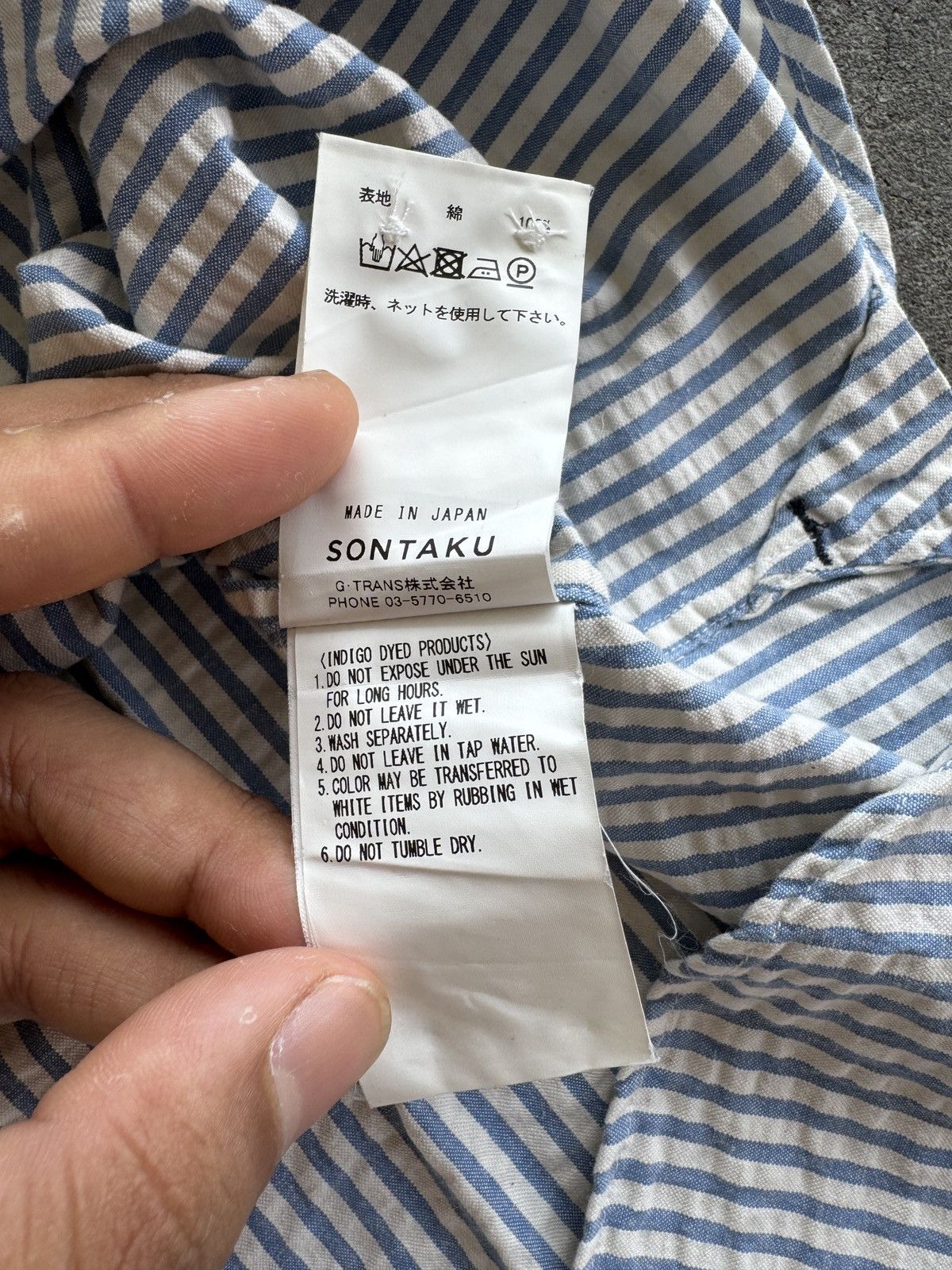 Japanese Brand Vintage 90’s Shirt Button Ups Maru So Sontaku Iseey Miyake Size US L / EU 52-54 / 3 - 6 Thumbnail
