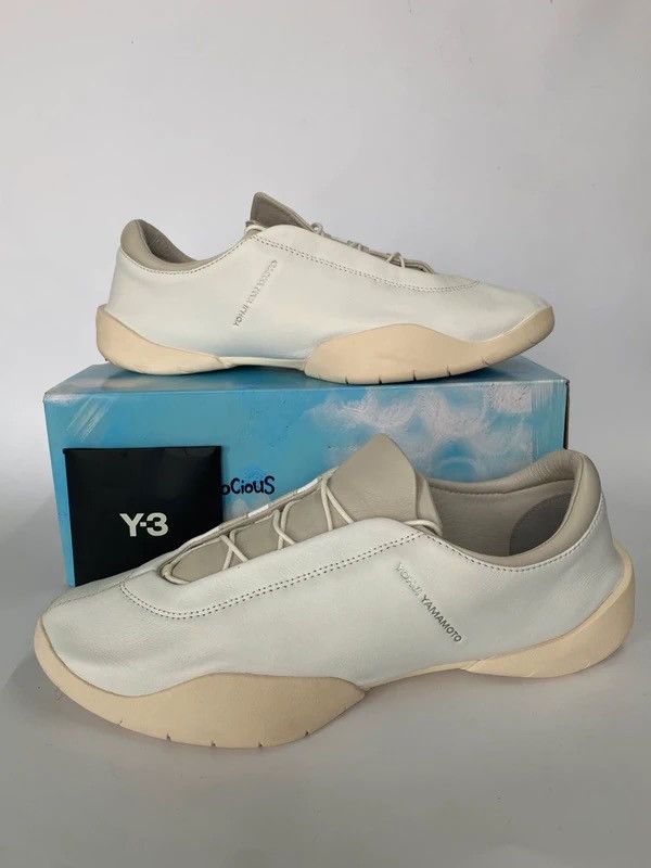 Adidas × Y's Y-3 shoes sneakers Regu white size 46.2/3 Size US 12 / EU 45 - 1 Thumbnail