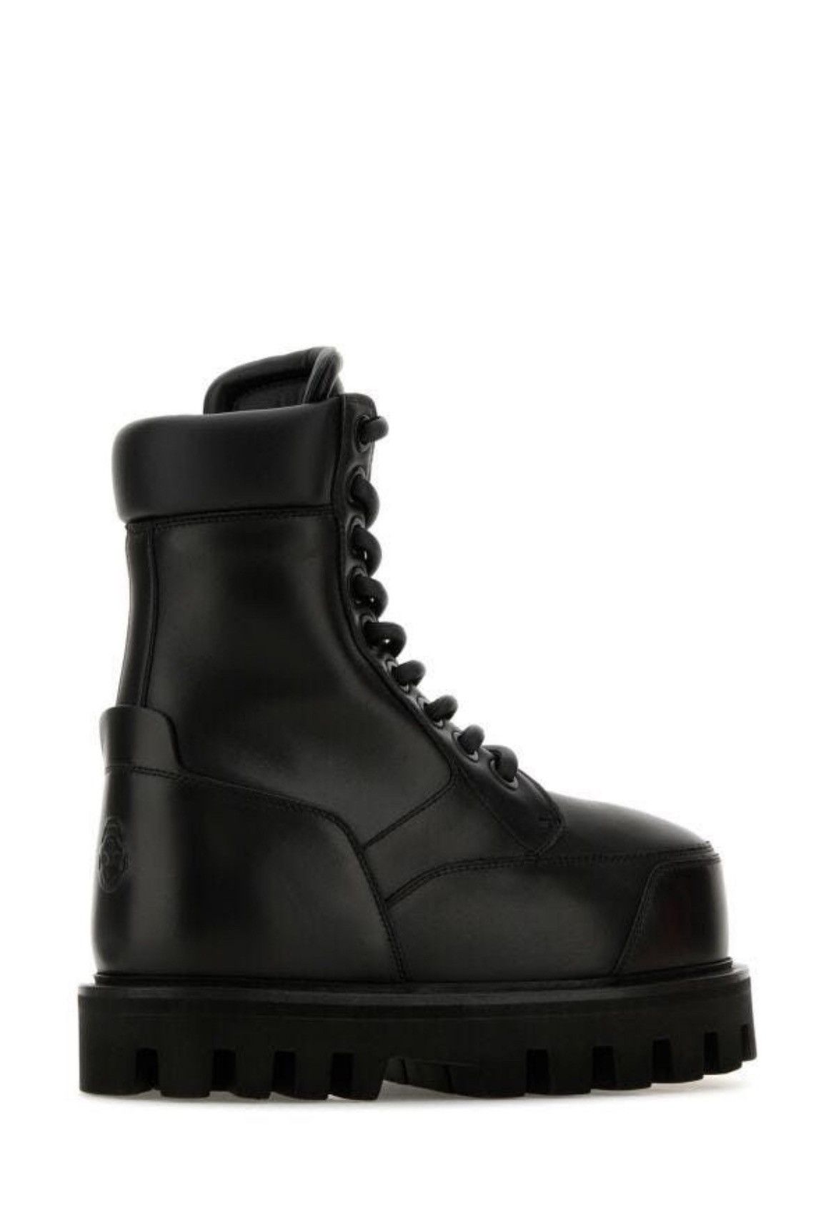 Alexander McQueen Black Leather Ankle Boots Size US 8 / IT 38 - 4 Thumbnail