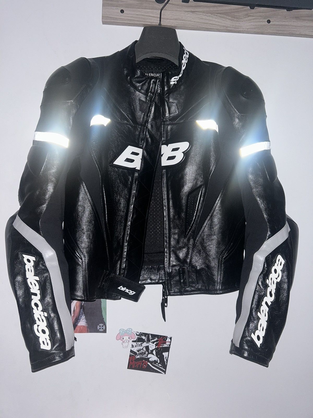 Balenciaga Balenciaga Moto Jacket FW20 Size US M / EU 48-50 / 2 - 10 Thumbnail