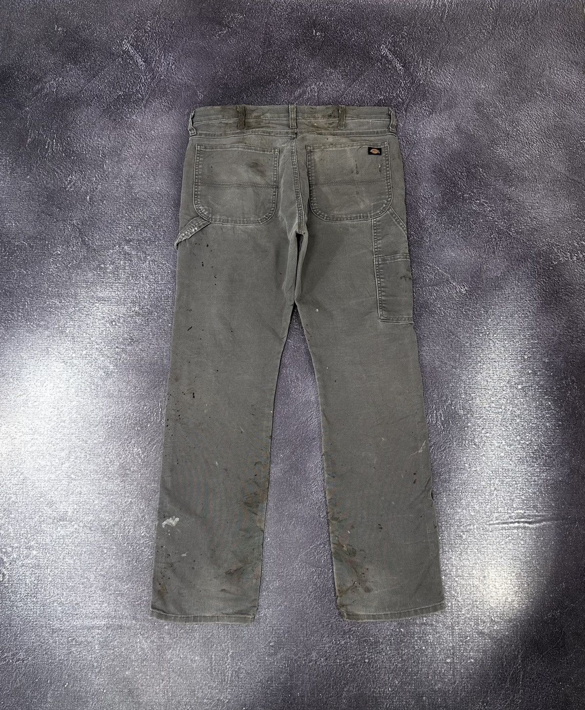 Dickies Vintage Dickies Faded Grey Distressed Y2K Hype Work Pants Size US 34 / EU 50 - 1 Thumbnail
