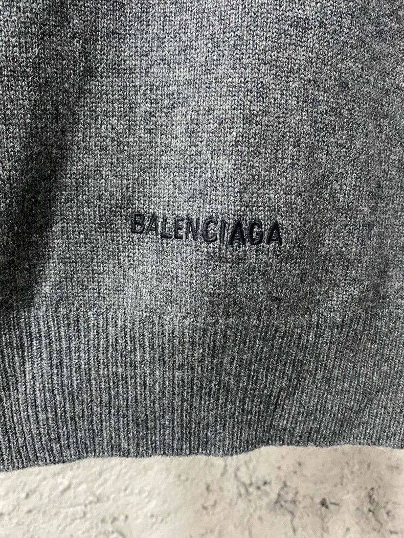 Balenciaga Balenciaga Embroidered Logo Sweater Size US XS / EU 42 / 0 - 3 Thumbnail