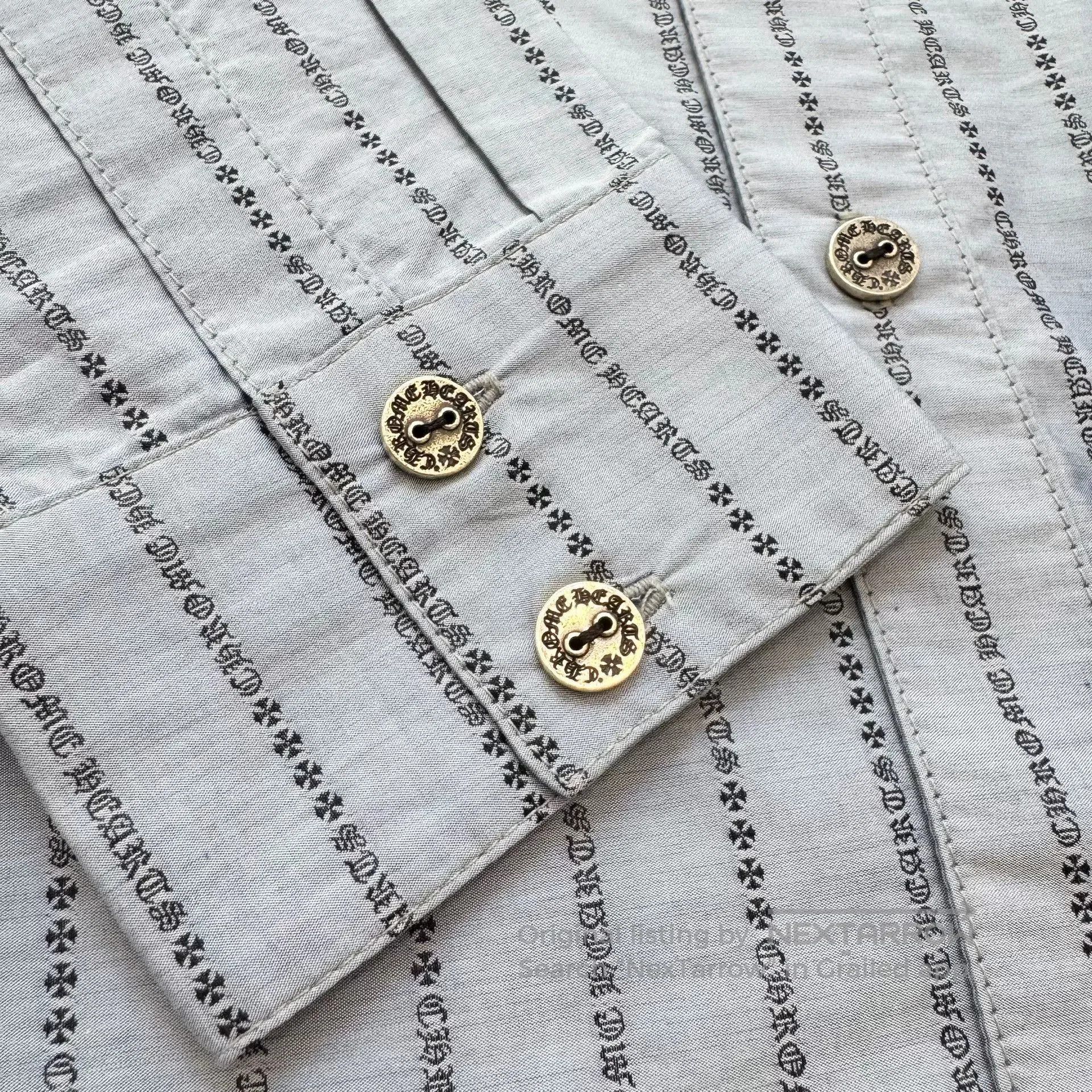 Chrome Hearts chrome hearts light blue button. Size US M / EU 48-50 / 2 - 2 Thumbnail