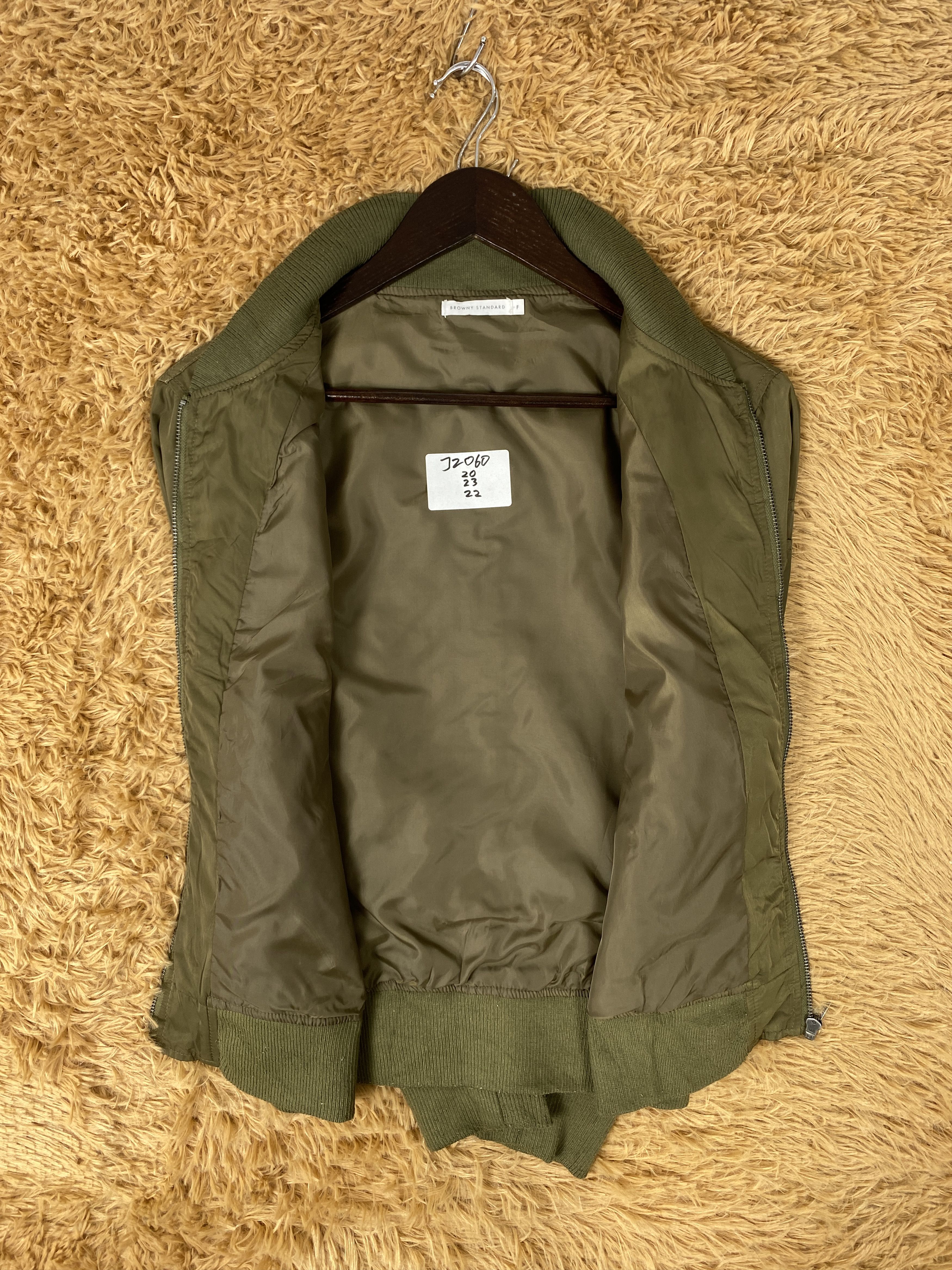Japanese Brand Vintage Browny Standard Bombers Jacket J2060 Size US S / EU 44-46 / 1 - 5 Thumbnail