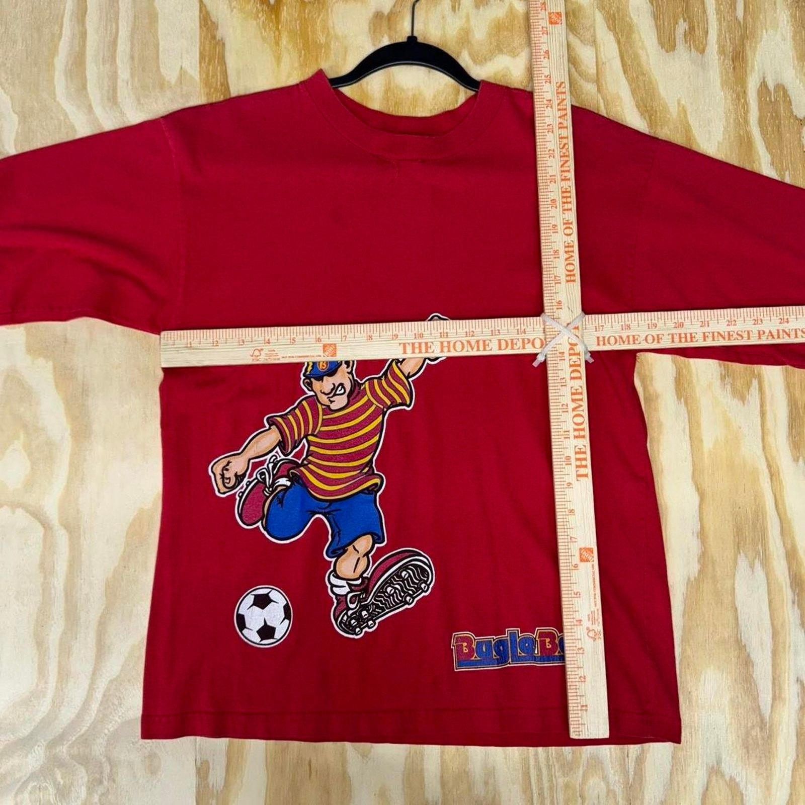 Bugle Boy Vintage y2k bugle boy soccer t-shirt Size US M / EU 48-50 / 2 - 2 Thumbnail