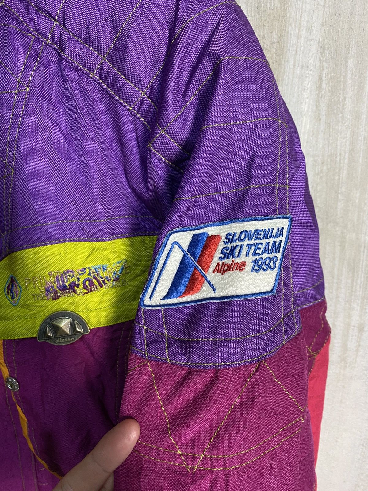 Ellesse Vintage 1993 Slovenija Ski Team Alpine Ellese Ski Jacket Size US S / EU 44-46 / 1 - 7 Thumbnail