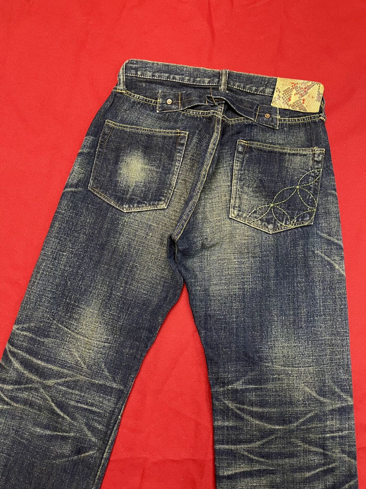 Sugar Cane × Toyo Enterprises SUGARCANE SPECIAL PRODUCT OF OKINAWA DENIM JEANS Size US 31 - 4 Thumbnail