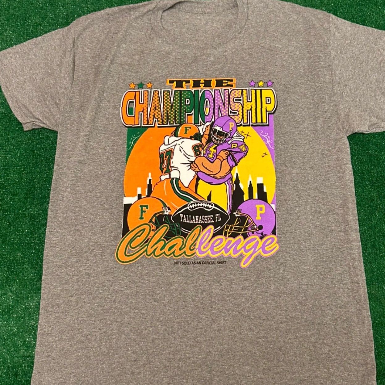 Vintage VINTAGE FAMU Rattlers Football HBCU We Outside VTG Shirt M Gray Mens Short Sleeve 90s Size US M / EU 48-50 / 2 - 4 Thumbnail