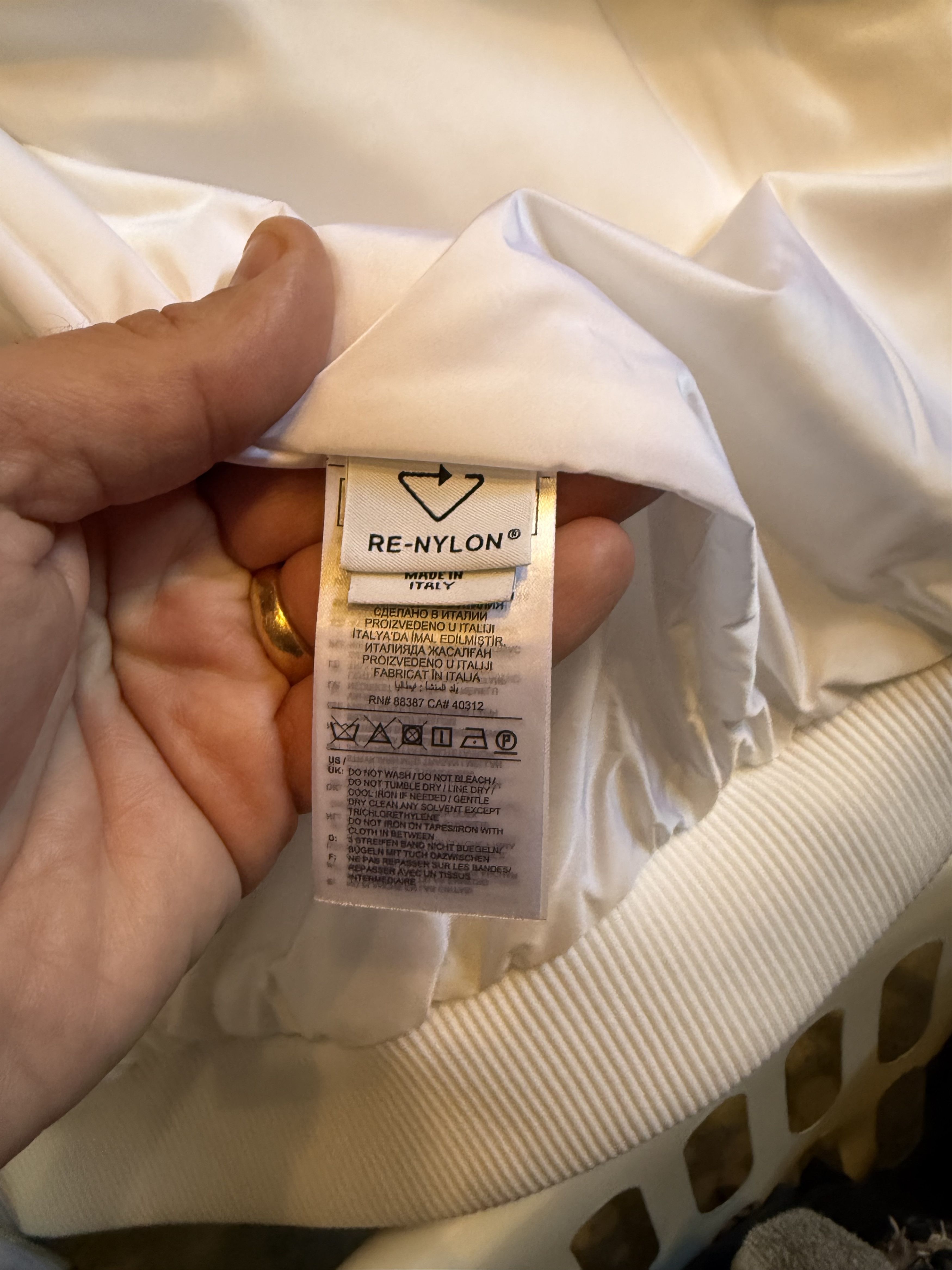 Adidas × Prada ADIDAS x PRADA Track Jacket - White Size US L / EU 52-54 / 3 - 13 Thumbnail