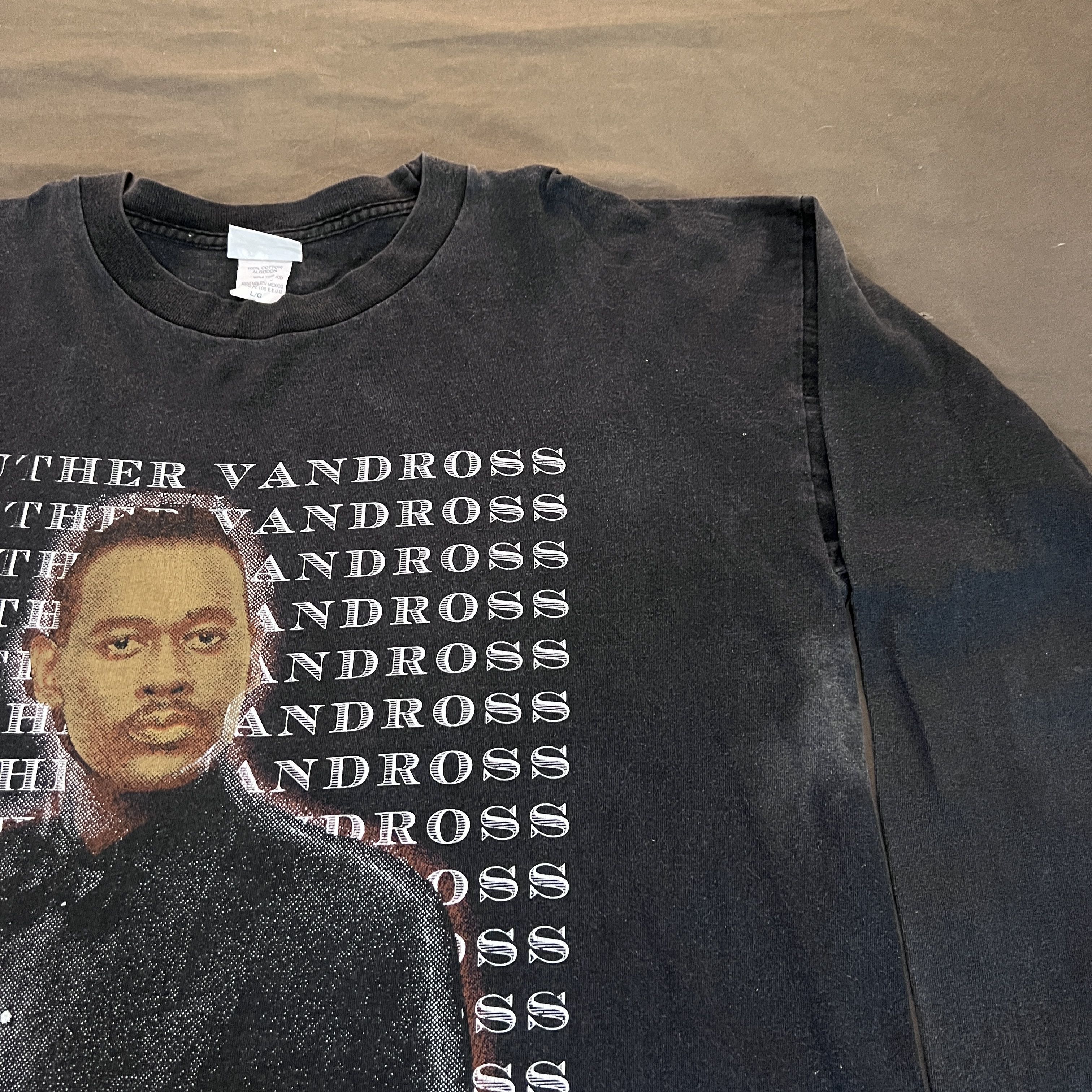 Band Tees Vintage Y2K Luther Vandross Love Tour Tee Faded Soul R&B Size US L / EU 52-54 / 3 - 8 Thumbnail