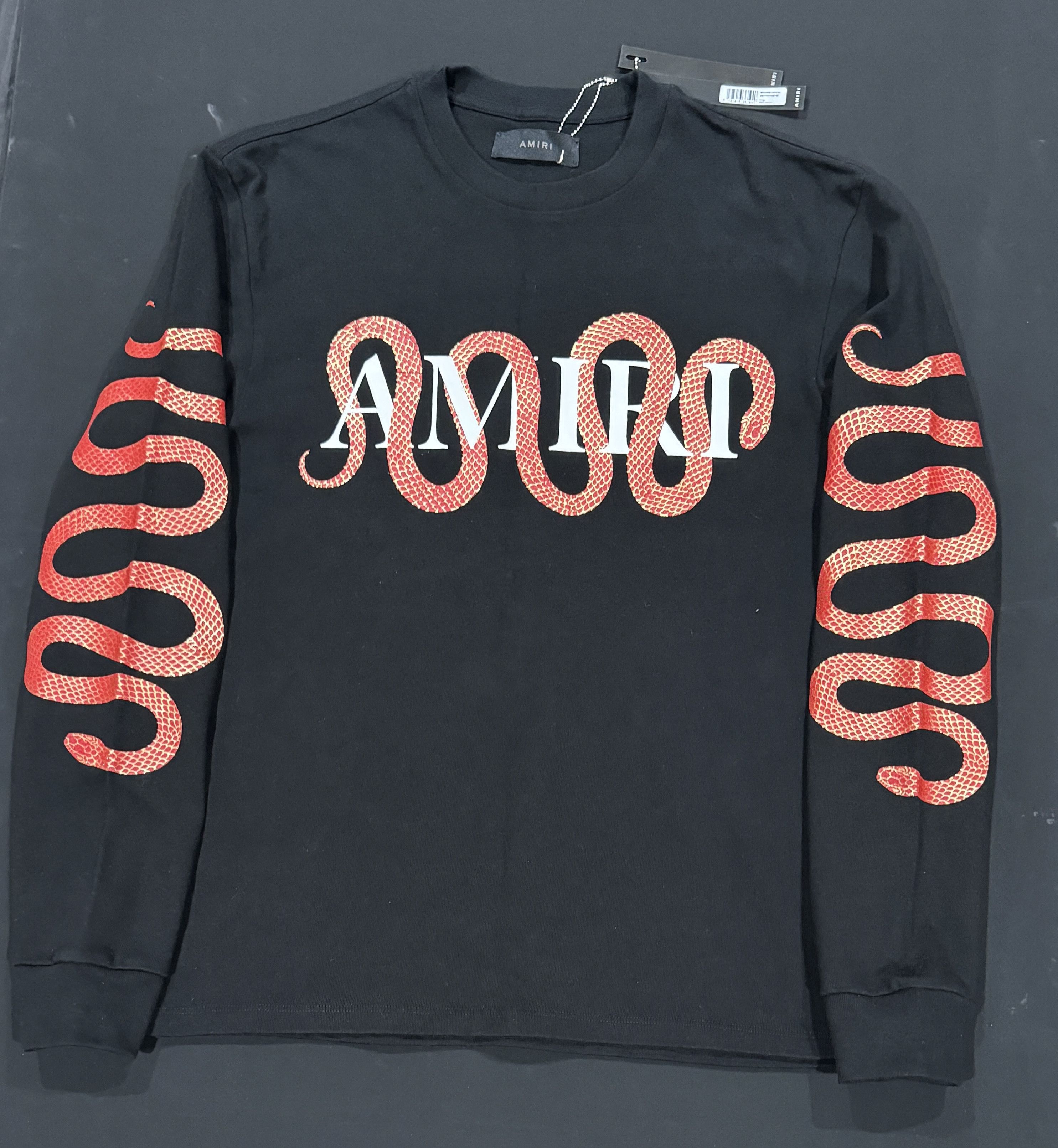 Amiri AMIRI POISON HOODIE BLUE/BLACK SIZE M NWT | Grailed