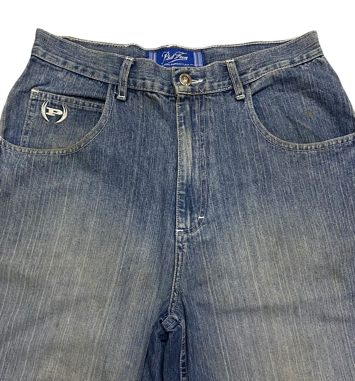 Phat Farm Rare Design Vintage Brand HipHop Phat Farm Baggy Jeans 1990s Size US 30 / EU 46 - 3 Thumbnail