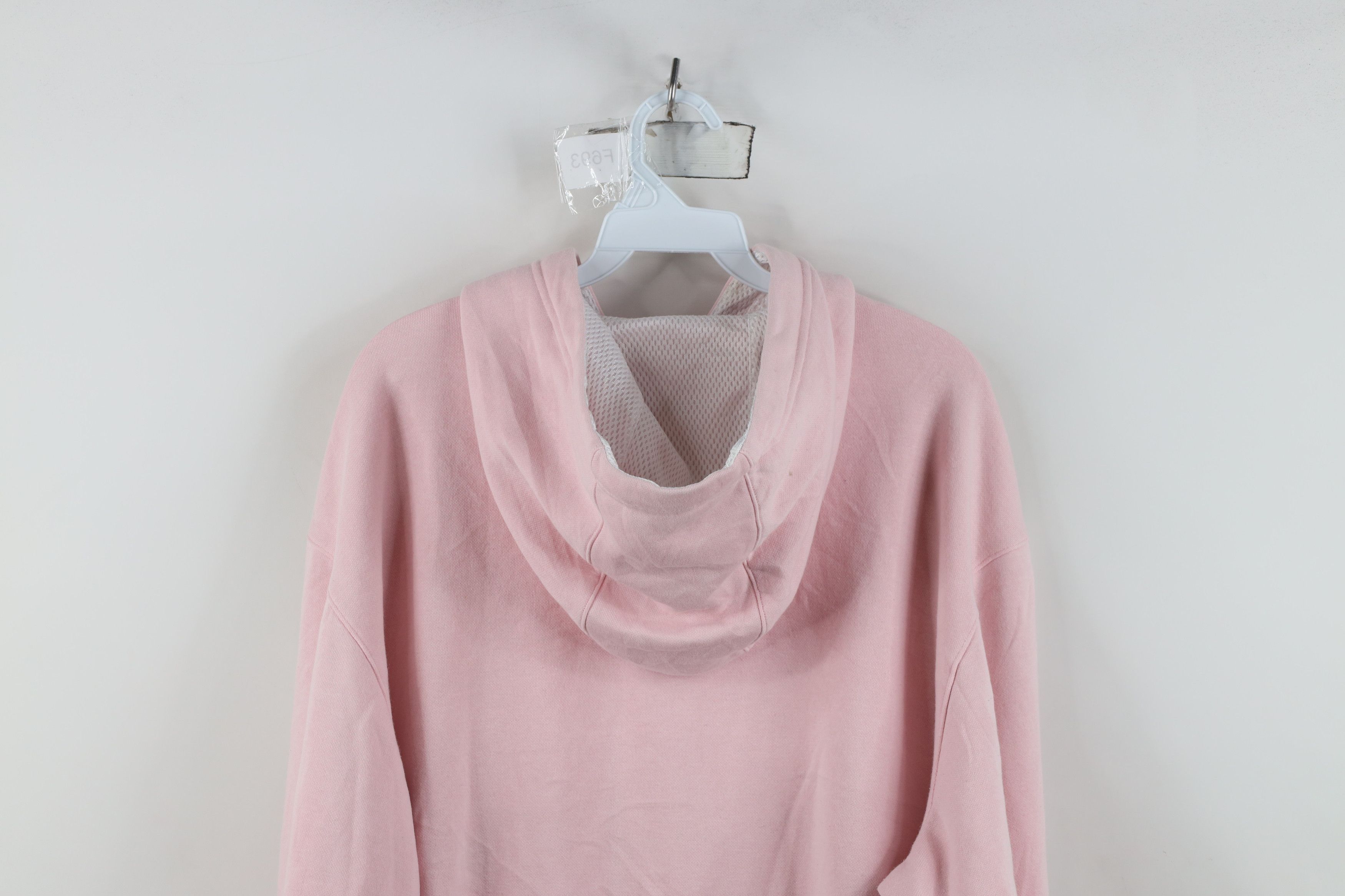 Adidas Vintage Y2K Adidas Spell Out Big Logo Hoodie Sweatshirt Pink Size XL / US 12-14 / IT 48-50 - 14 Thumbnail
