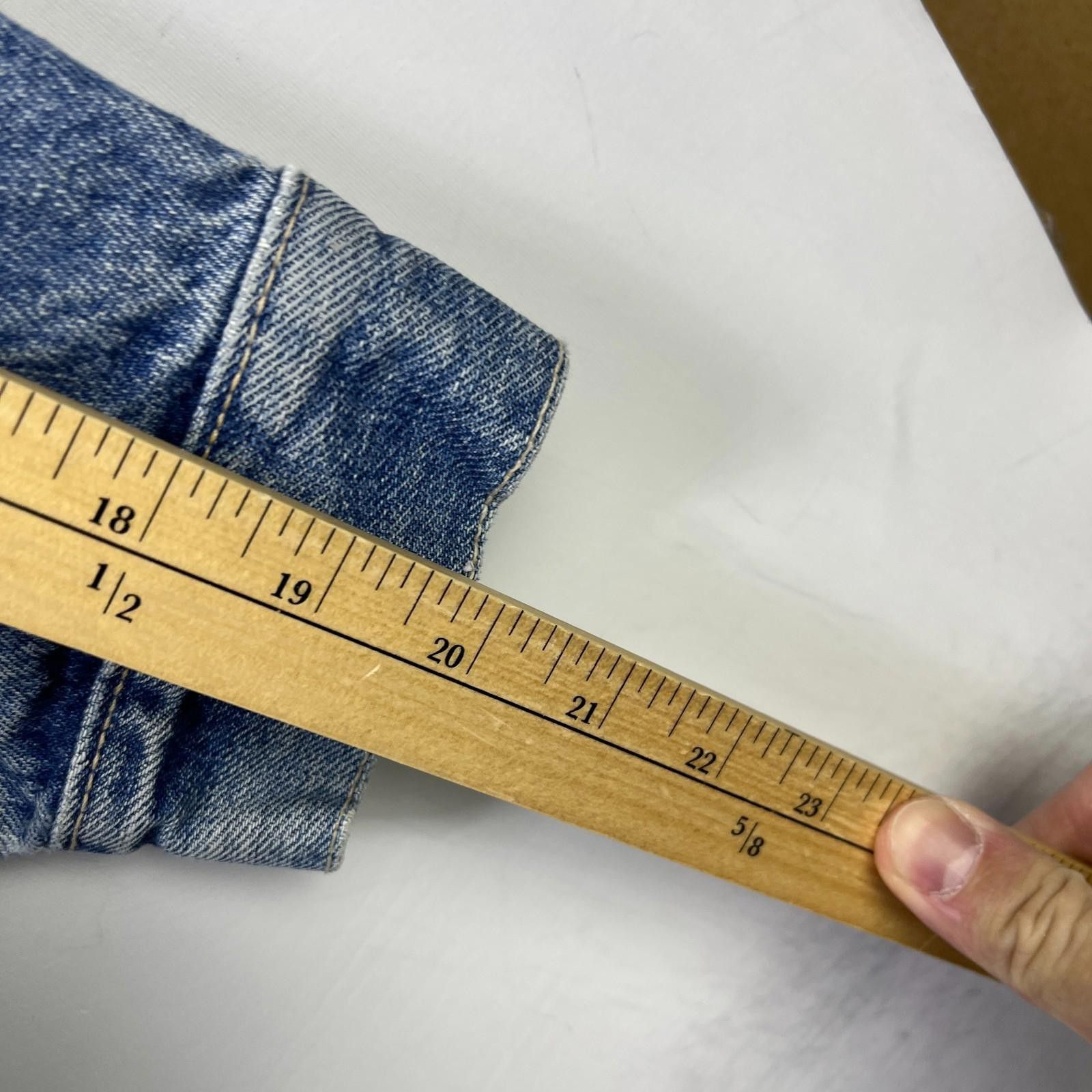 Levi's Vintage 80s Levis White Tab Denim Jacket Medium Trucker Size US M / EU 48-50 / 2 - 8 Thumbnail