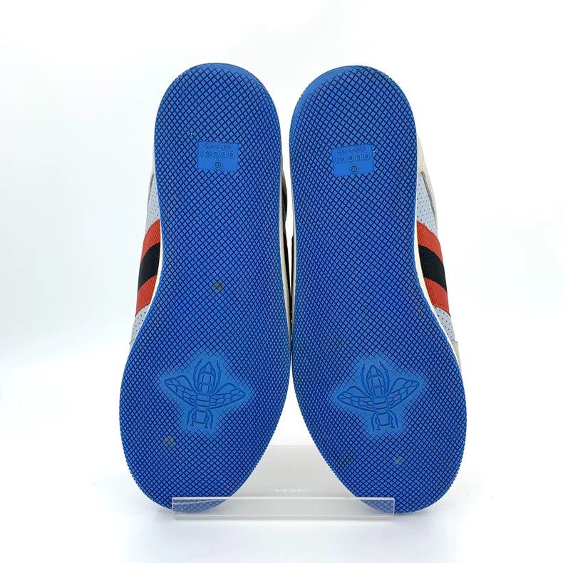 Gucci Gucci Color-matched striped webbing and lacing casual sneak Size US 9.5 / EU 42-43 - 5 Thumbnail