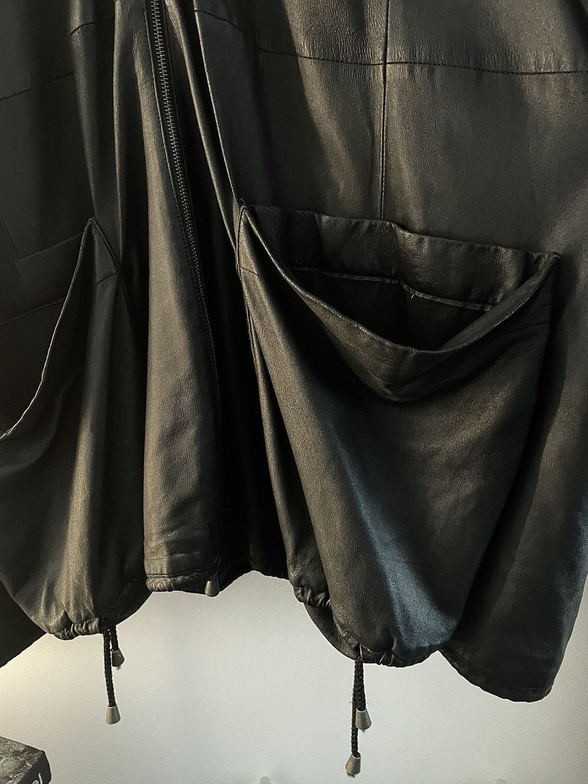 Other S’egnaro Full Leather Hooded Raincoat Size US XL / EU 56 / 4 - 5 Thumbnail