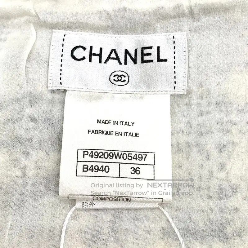 Chanel Chanel Color Block Women's T-Shirt . Size XS / US 0-2 / IT 36-38 - 6 Thumbnail