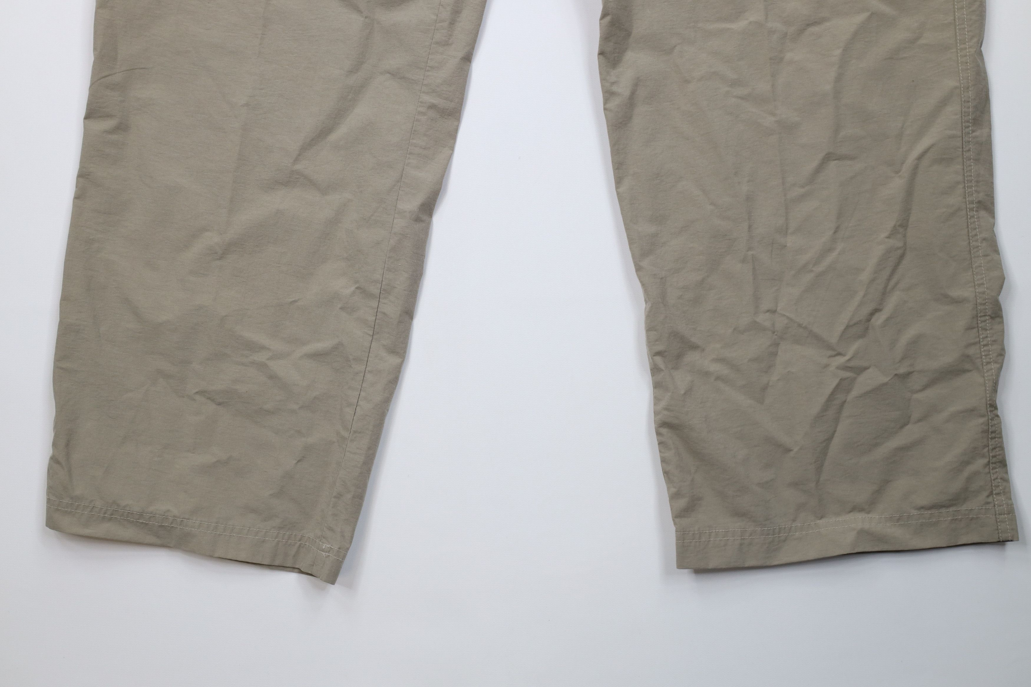 Vintage Vintage 90s Streetwear Wide Leg Cargo Pants Shorts Beige Size US 38 / EU 54 - 4 Thumbnail