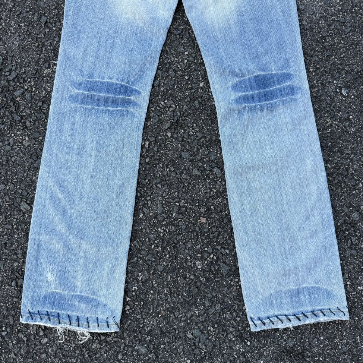 Nicole Club W33 VINTAGE NICOLE MONSIEUR STRAIGHT FADED DENIM PANTS Size US 33 - 10 Thumbnail