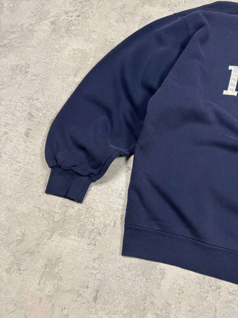 Nike Vintage Nike Y2K Dark Blue Sweatshirt Embroidered Big Logo Size US XL / EU 56 / 4 - 5 Thumbnail