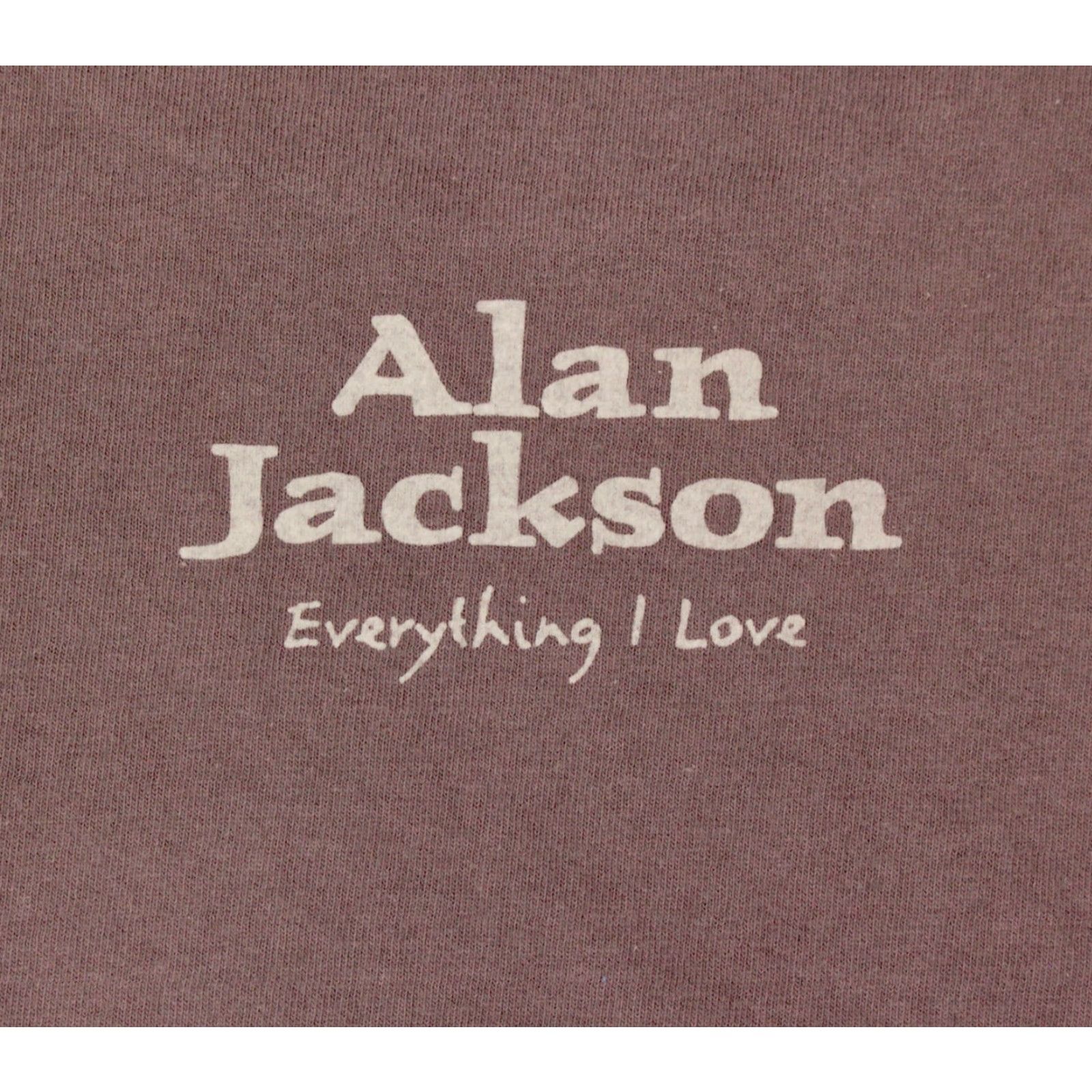 Vintage VINTAGE Men’s VTG 1990s Alan Jackson TShirt '96 Sz XL 90s Country Band T-shirt Cronies Grey Cotton Graphic Tee Mens XL 1990s Alan Jackson T-Shirt Size US XL / EU 56 / 4 - 6 Thumbnail