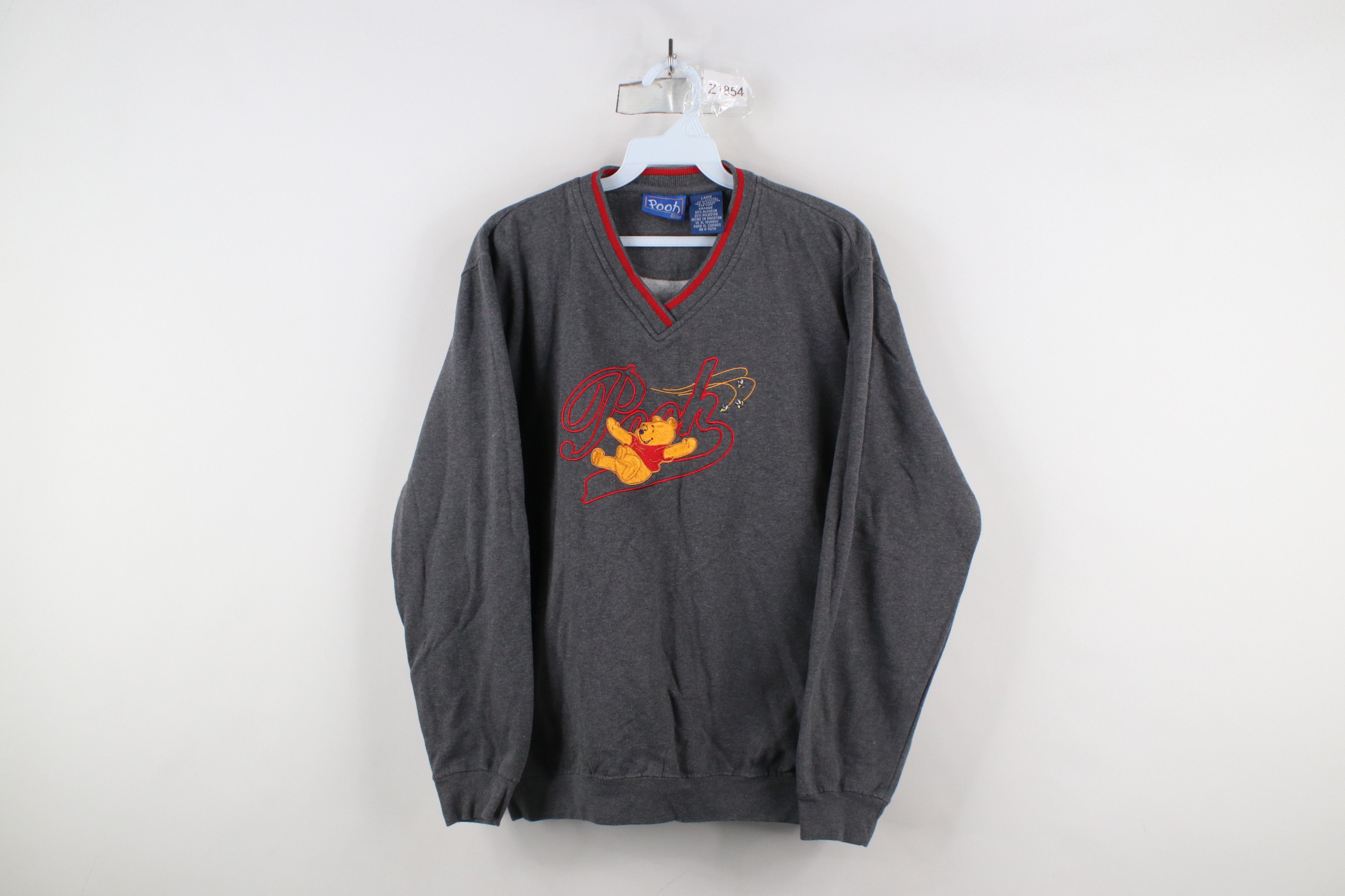 Vintage 90s Disney Spell Script Winnie the Pooh Sweatshirt
