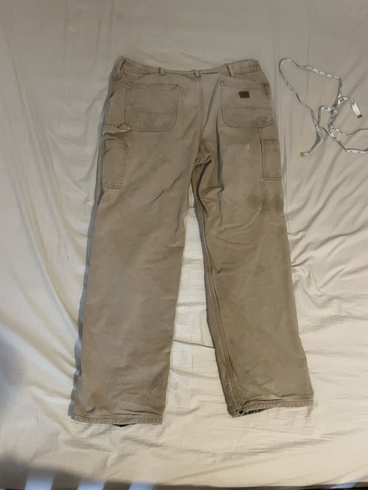Carhartt Carharrt Flannel Lined Carpenter Pant Size US 34 / EU 50 - 2 Thumbnail