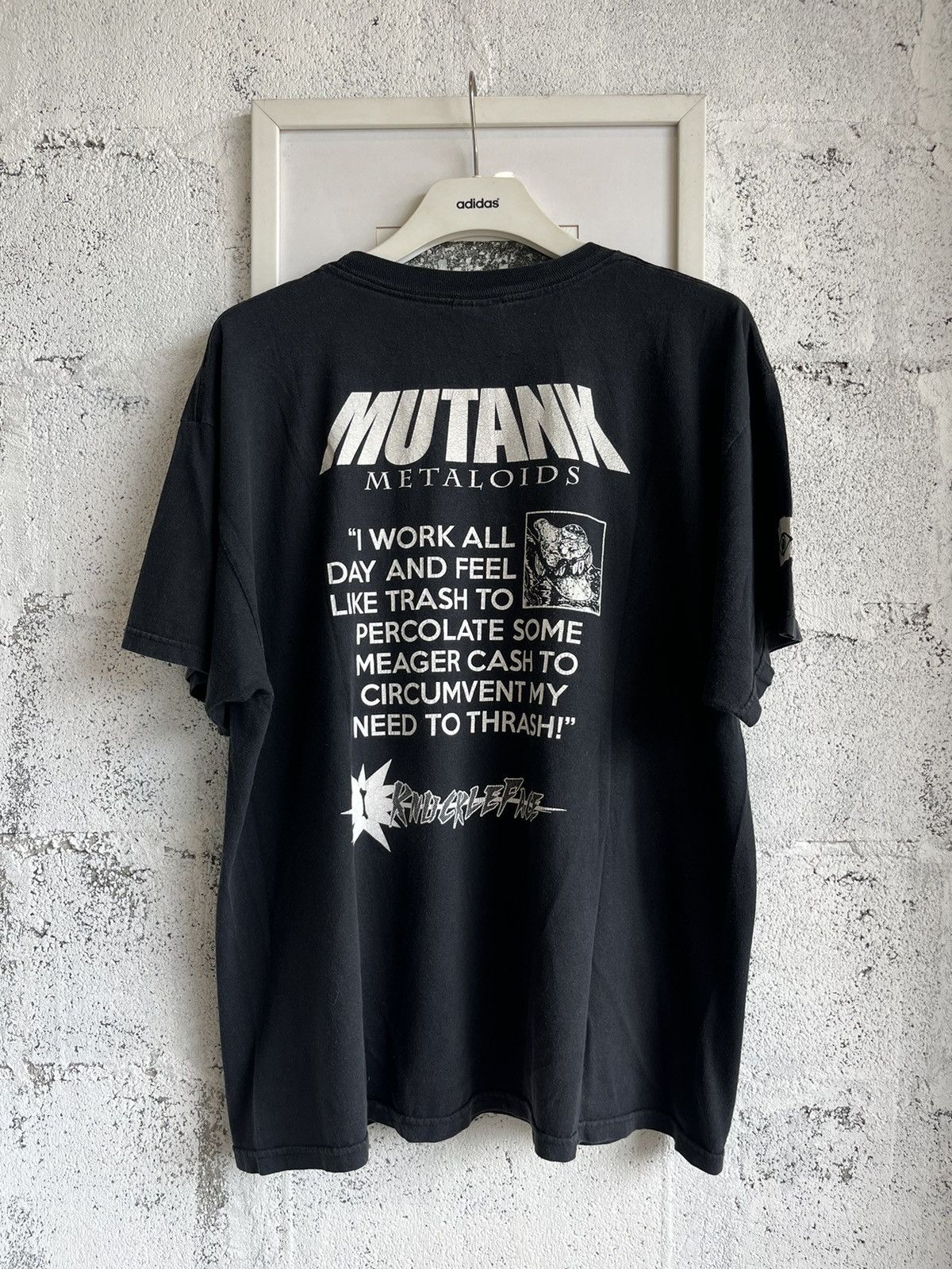 Band Tees × Vintage Vintage MUTANK Metaloids Band Tshirt Size US XL / EU 56 / 4 - 3 Thumbnail