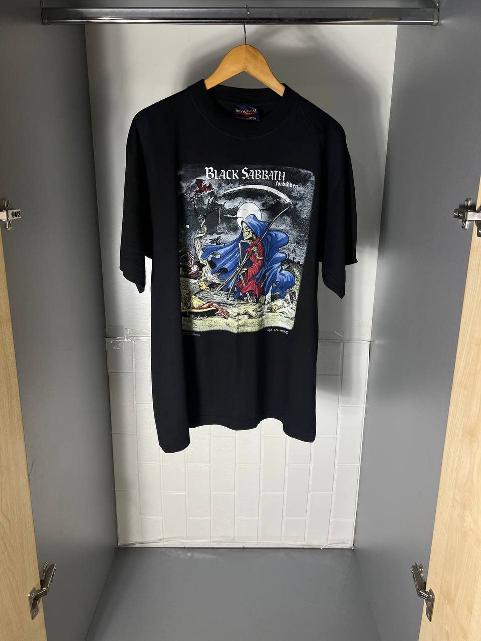 Band Tees VINTAGE BLACK SABBATH BROCKUM 1995 ROCK T-SHIRT TOUR Y2K Size US XL / EU 56 / 4 - 6 Thumbnail