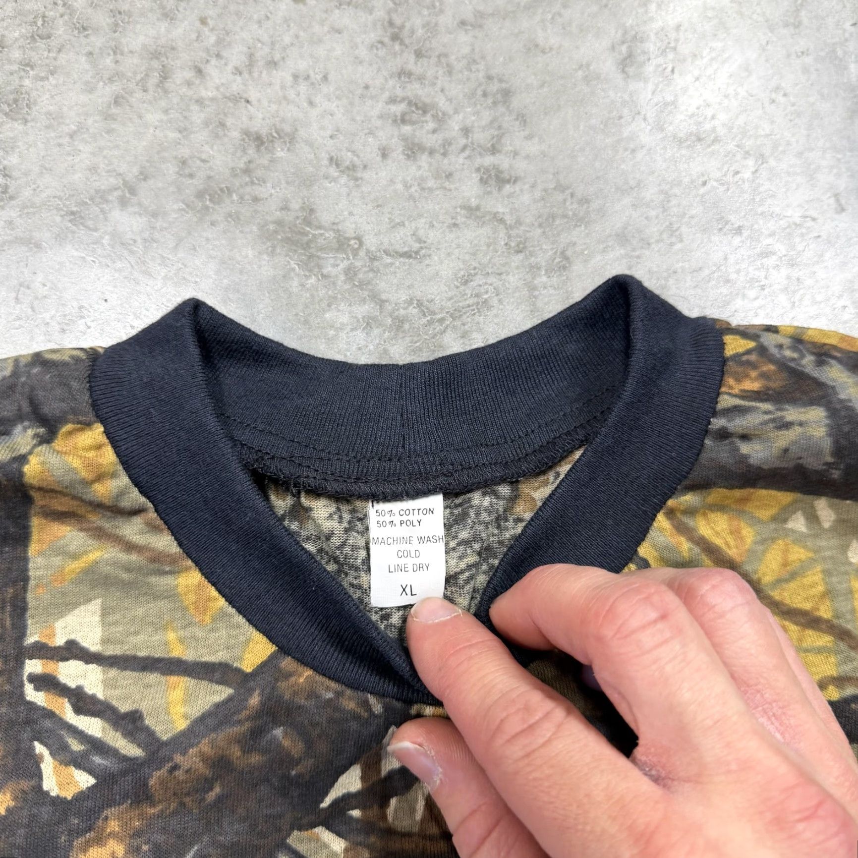 Vintage Skyline Camo Shirt Mens XL Brown Camouflage Hunting Outdoor Graphic Tee Size US XL / EU 56 / 4 - 4 Thumbnail