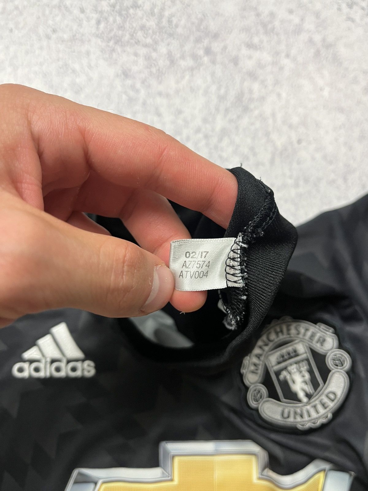 Nike Nike Manchester United 2017/18 Away Soccer Jersey Longsleeve Size US L / EU 52-54 / 3 - 14 Thumbnail