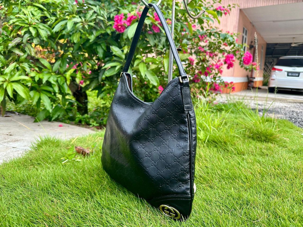 Gucci Authentic Gucci Guccisima Leather New Britt Hobo Bag Size ONE SIZE - 2 Thumbnail