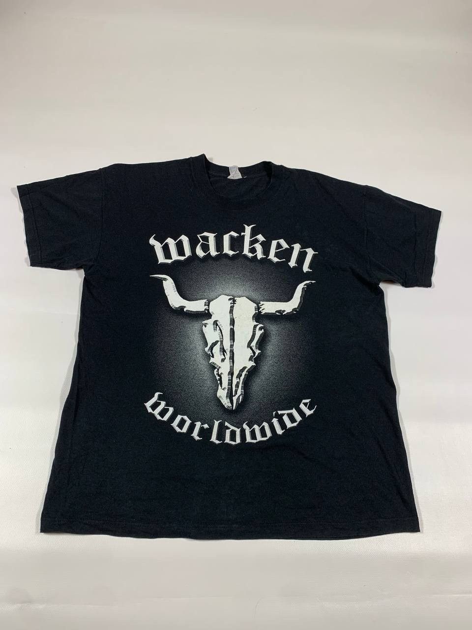 Vintage Wacken Worldwide Metal Over Drive Vintage T-shirt Size US XL / EU 56 / 4 - 2 Thumbnail