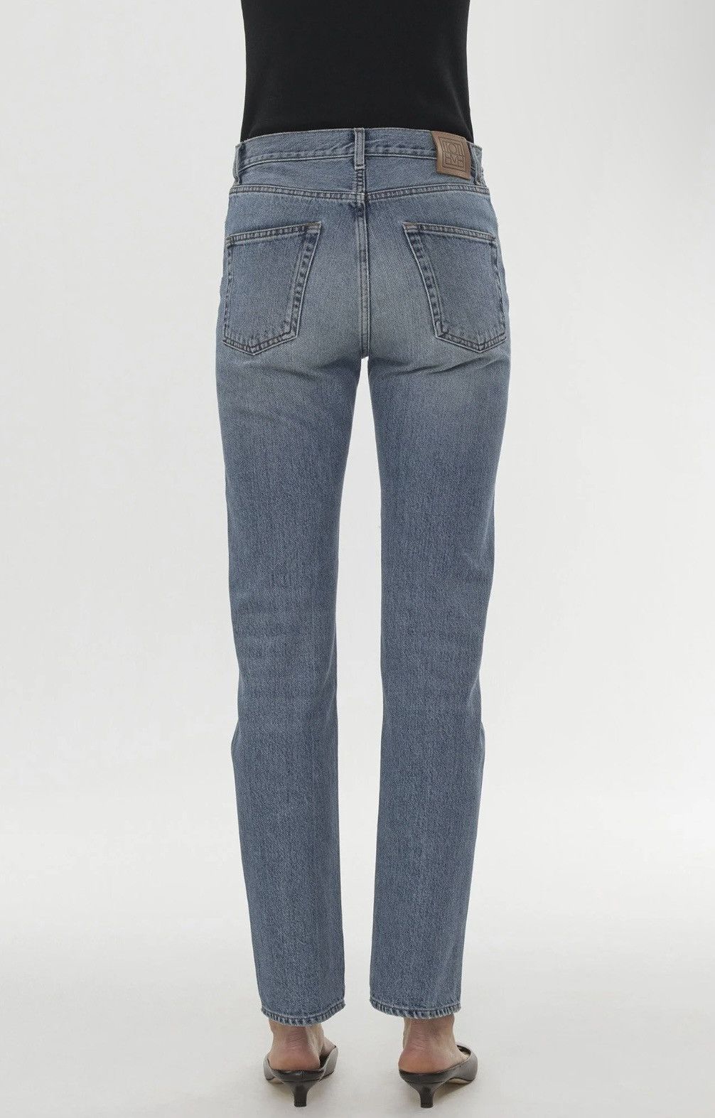 Toteme Toteme Cotton Organic Regular Fit Denim Vintage Wash 425 Size 30" / US 8 / IT 44 - 4 Thumbnail