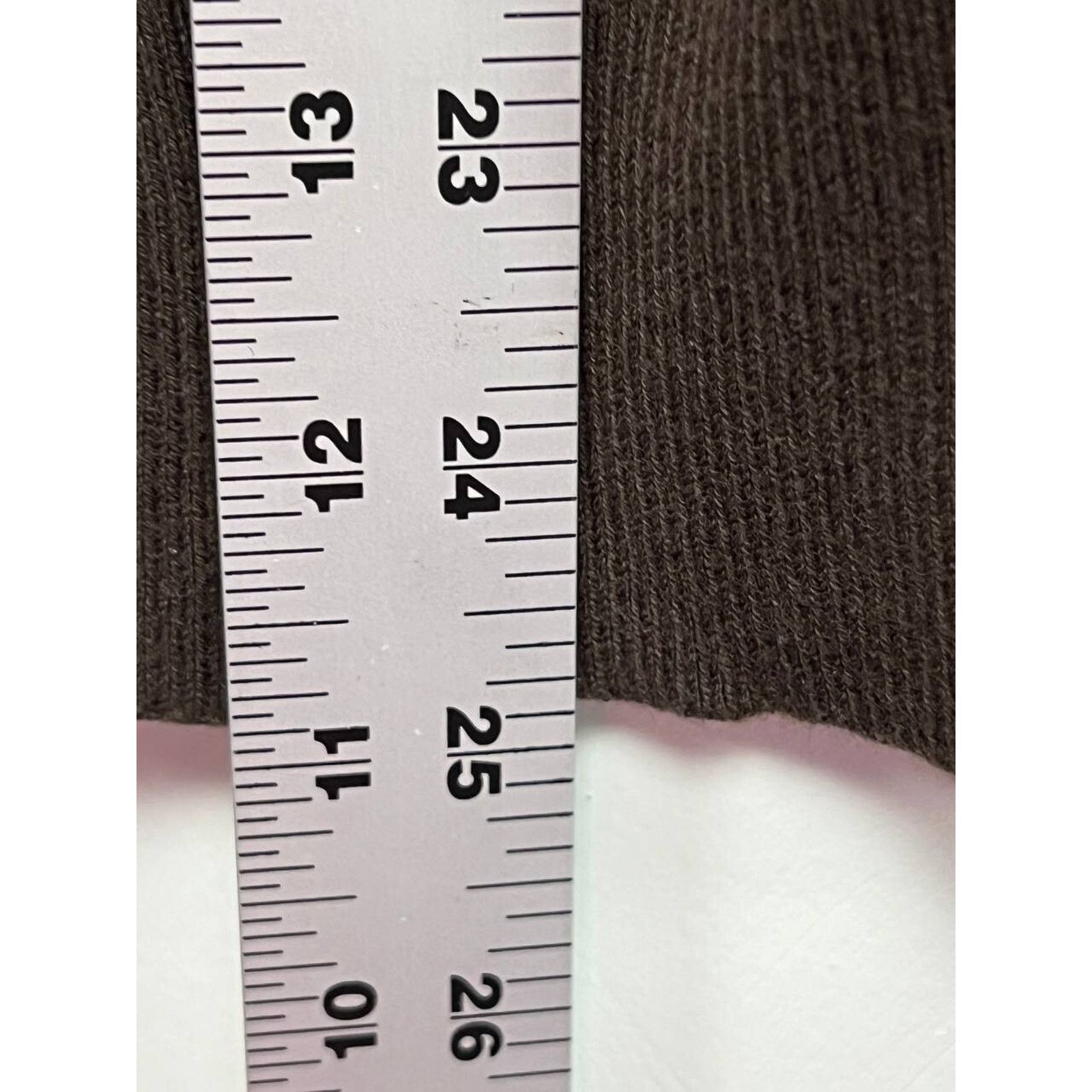 Robert Talbott Talbots Brown Pima Cotton 3/4 Sleeves top Petite 1X A000704 Size XL / US 12-14 / IT 48-50 - 5 Thumbnail