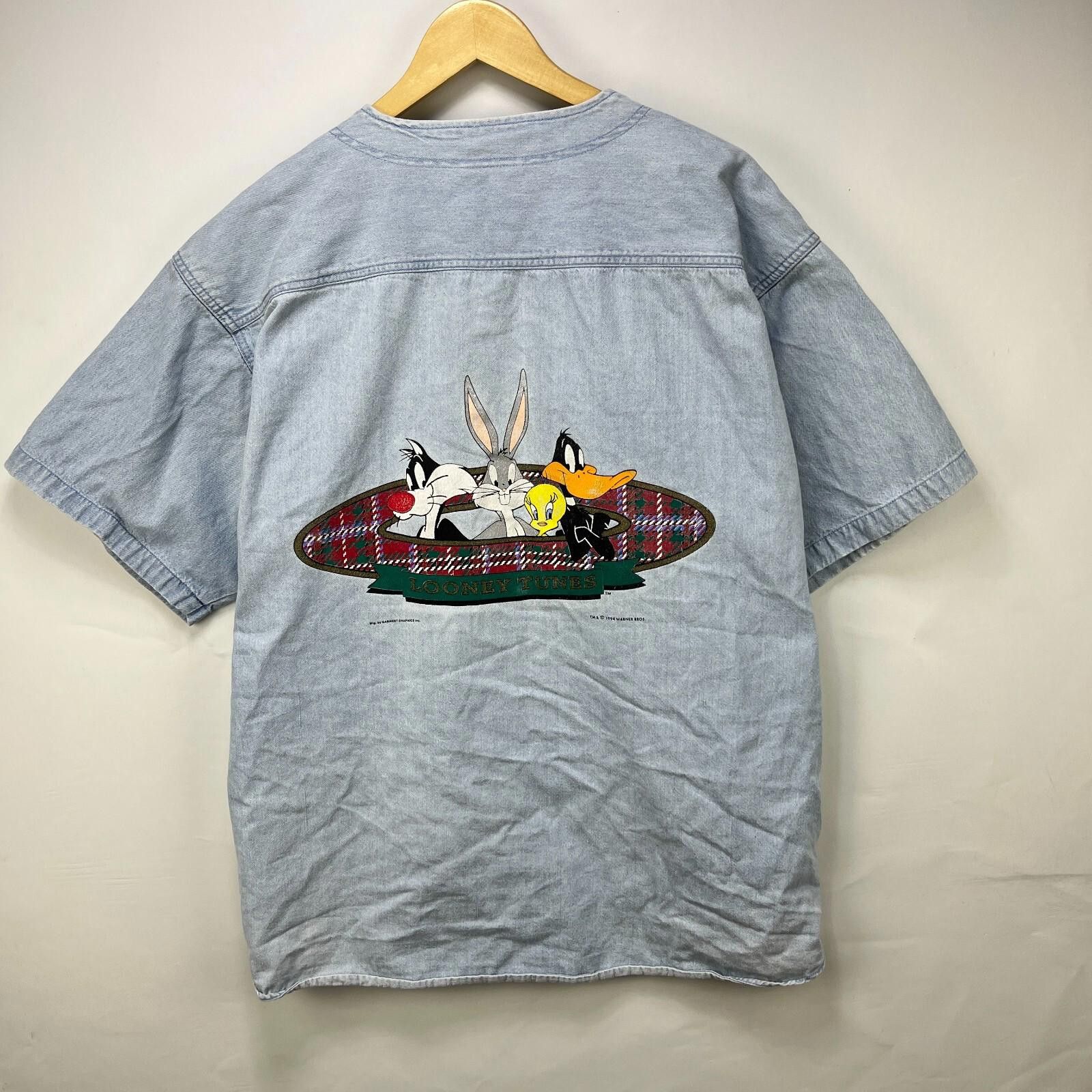 Vintage 90s Looney Tunes Tweet Bugs XL Shirt