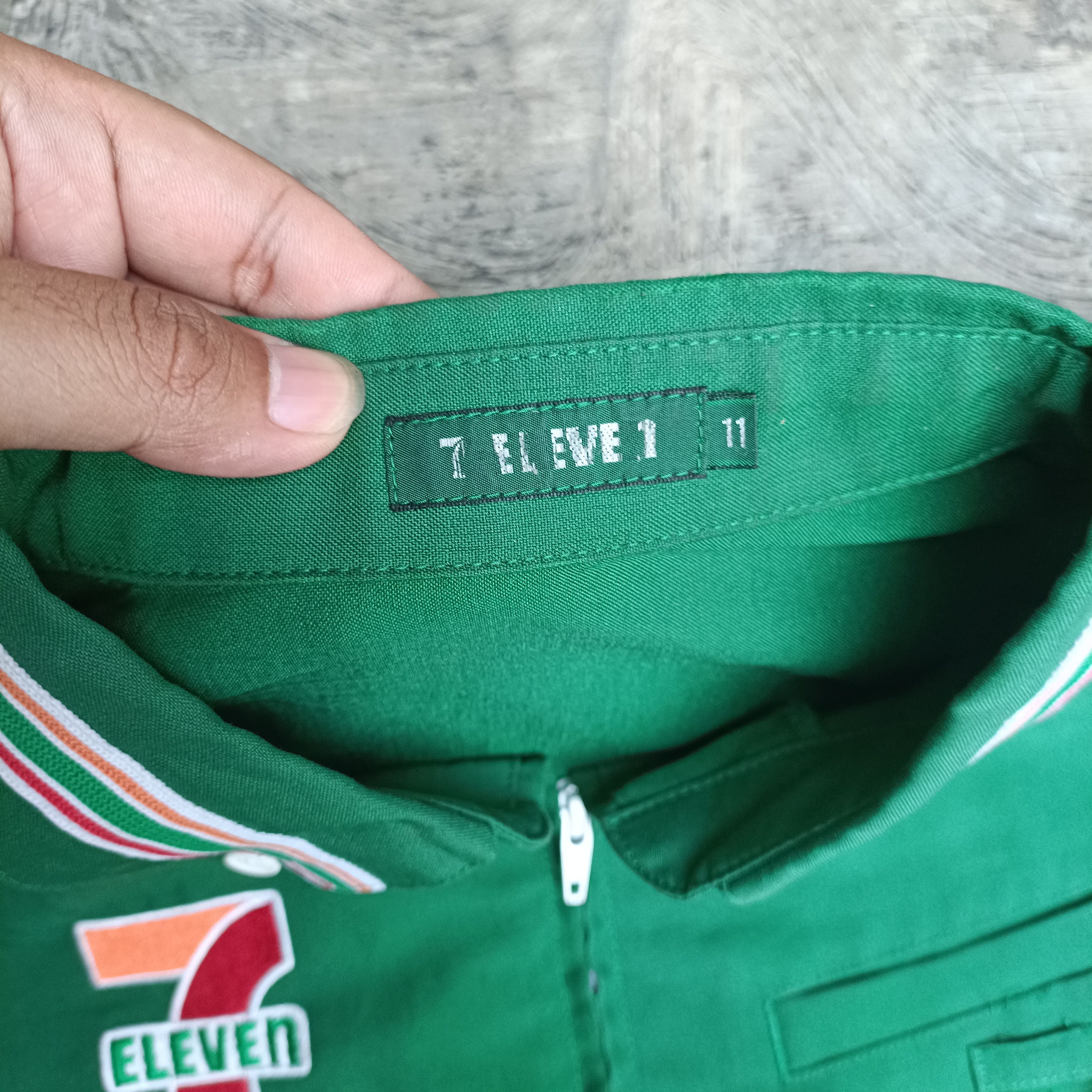Japanese Brand Vintage 7eleven worker zipup uniform Size US M / EU 48-50 / 2 - 6 Thumbnail