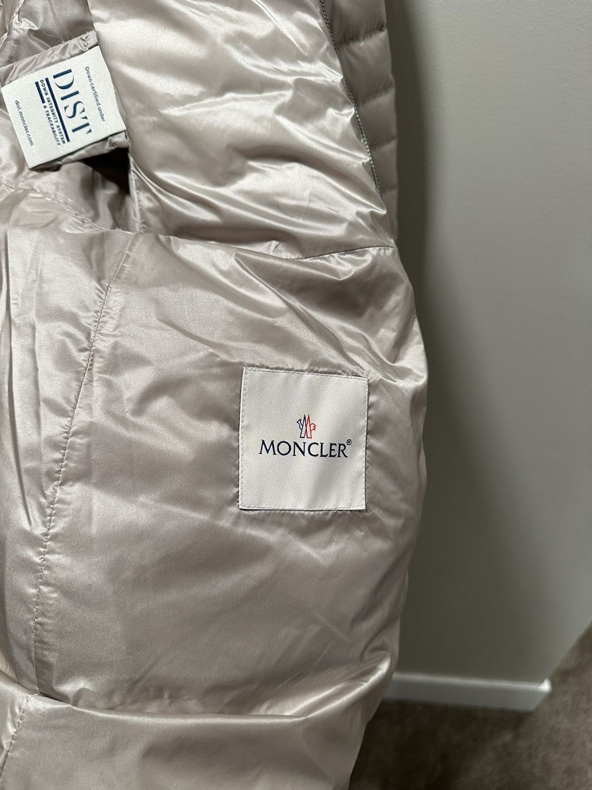 Moncler Moncler Grey Agatelon Long Puffer Jacket Size 2 / Small Size XS / US 0-2 / IT 36-38 - 9 Thumbnail