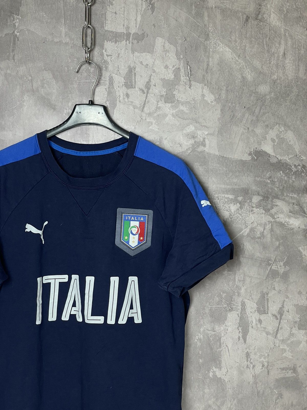 Puma × Vintage Vintage Puma Italy Y2K Rare Soccer jersey🔷 Size US M / EU 48-50 / 2 - 4 Thumbnail