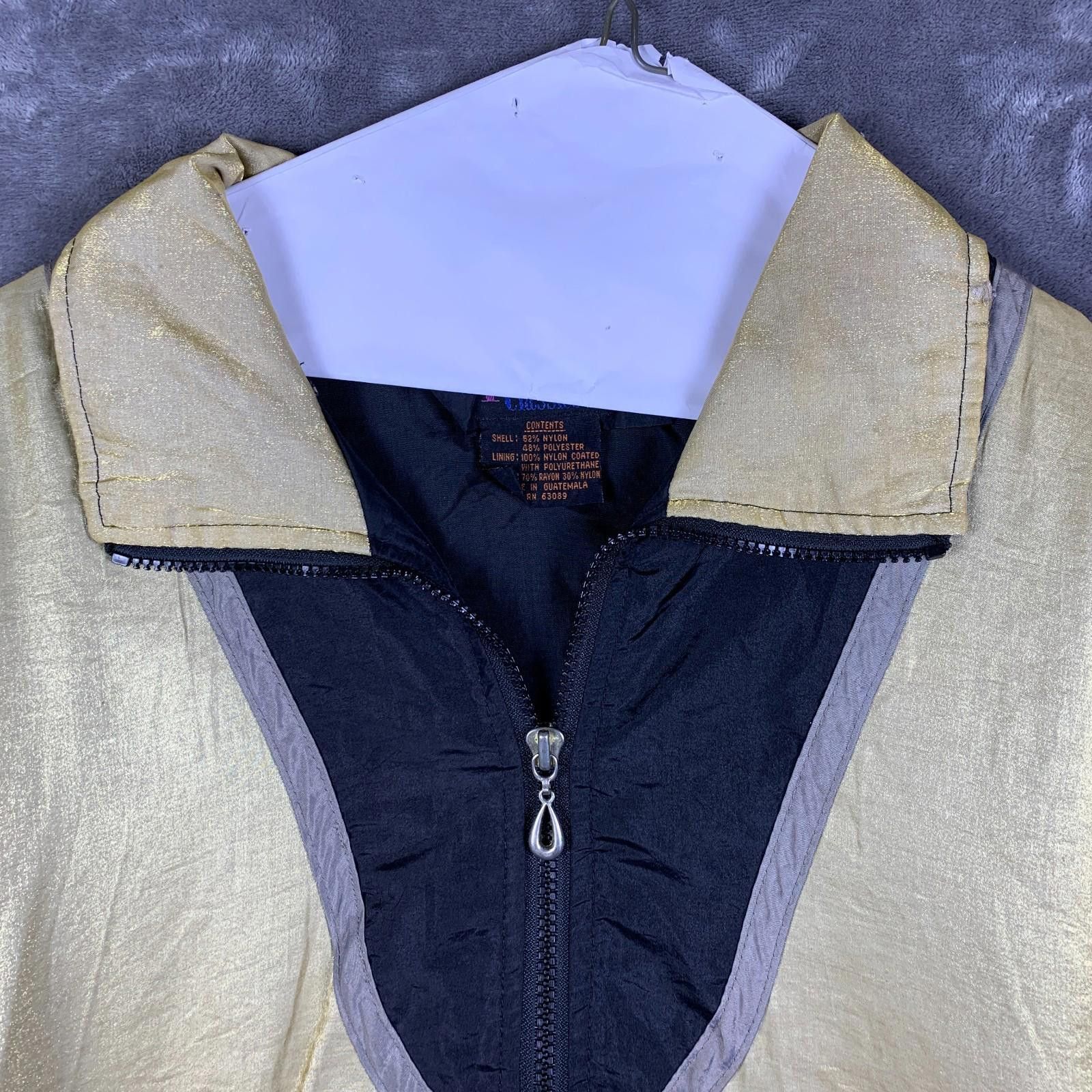 Designer New York Classics Women’s Full Zip Windbreaker SZ. Med (307) Size M / US 6-8 / IT 42-44 - 6 Thumbnail
