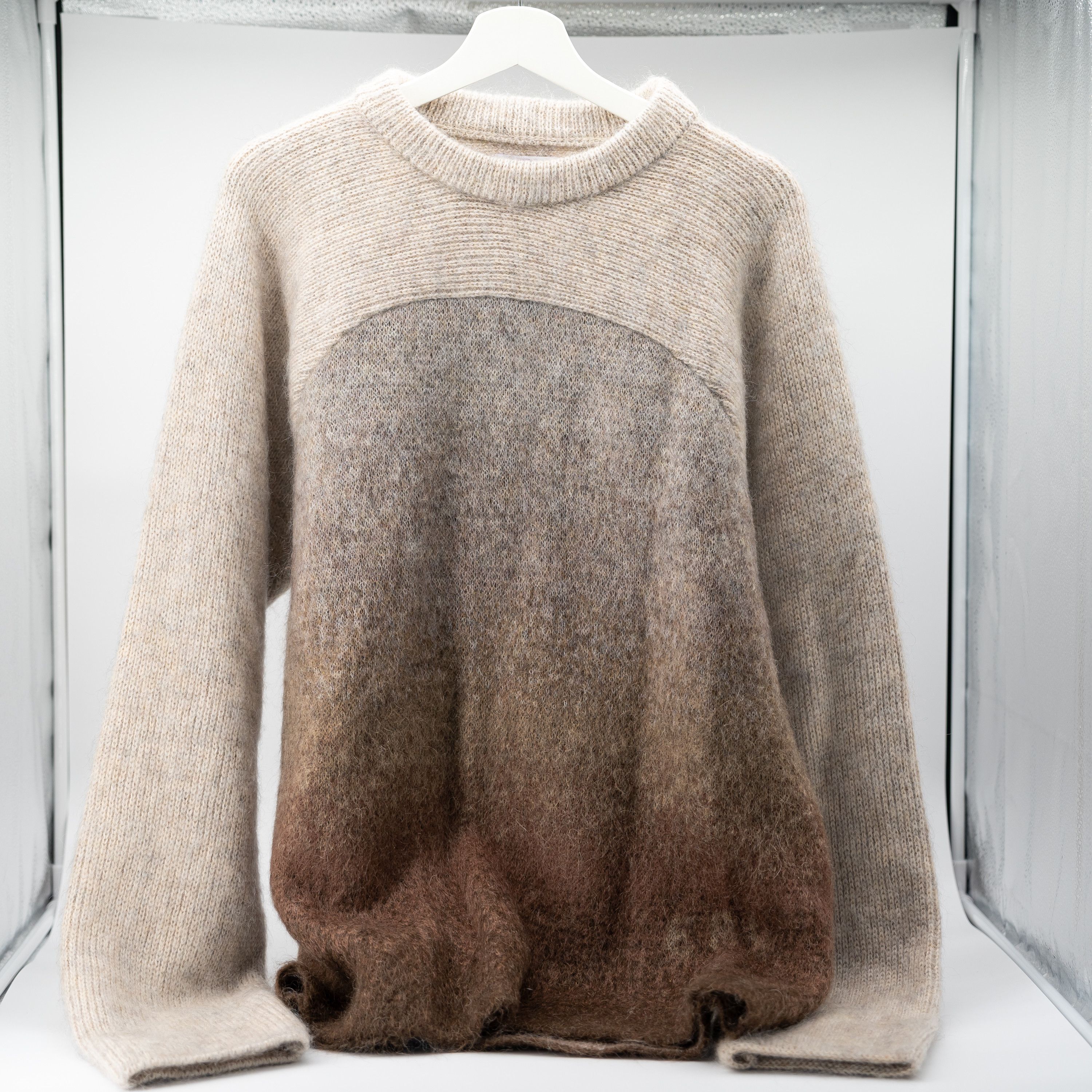 ERL size L - ERL Brown Gradient Rainbow Sweater Size US L / EU 52-54 / 3 - 4 Thumbnail