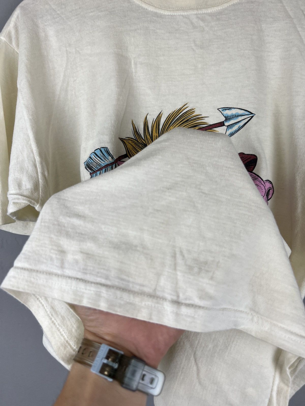 Vintage Vintage Humor tee Sagittire pink horse y2k Size US L / EU 52-54 / 3 - 8 Thumbnail