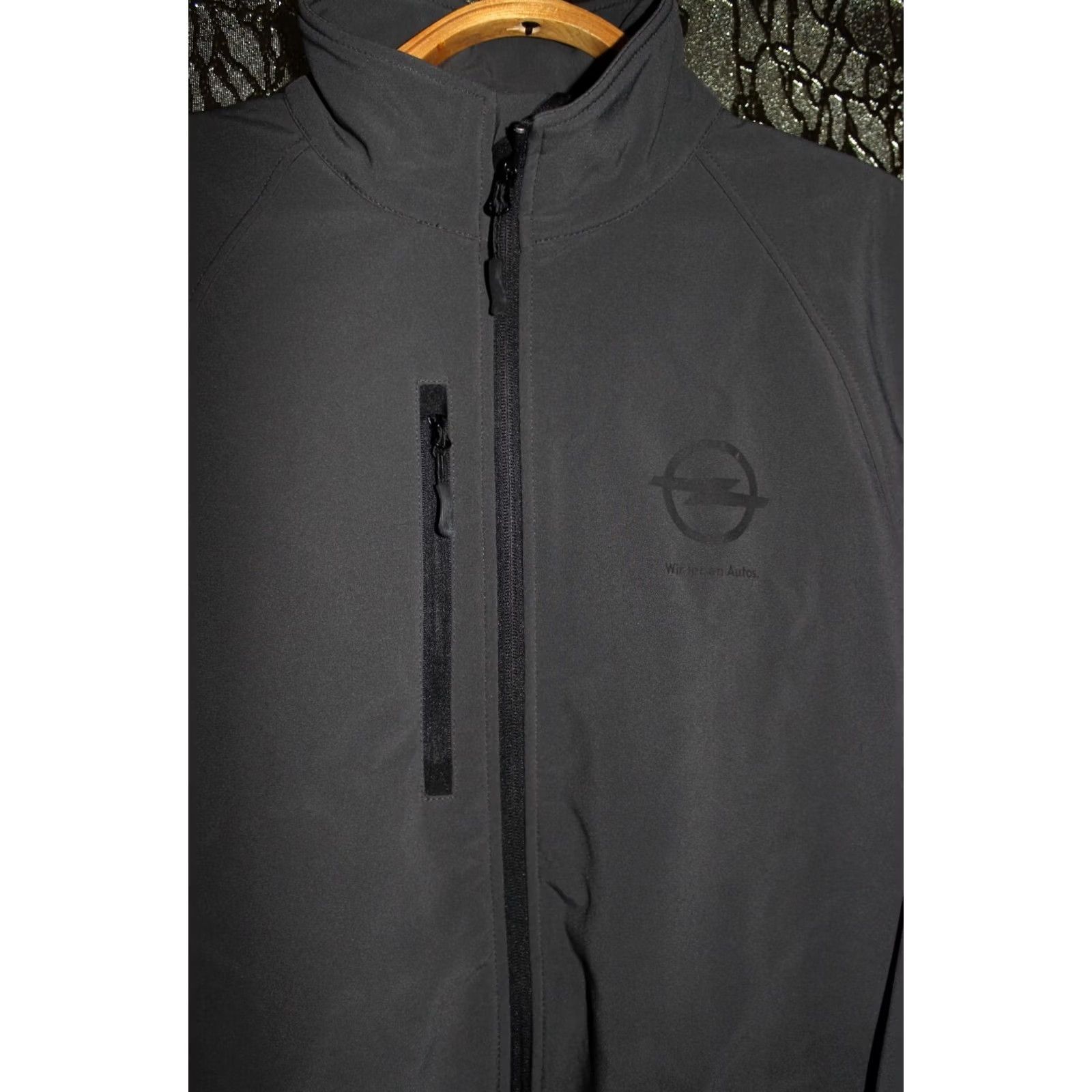 Vintage VINTAGE Opel Team Jacket Softshell Grey Russell - size L Mens Grey Softshell Jacket 58cm Pit to Pit 68-73 cm Size US L / EU 52-54 / 3 - 2 Thumbnail