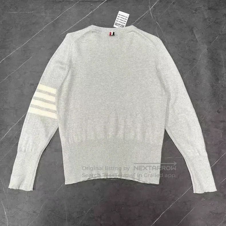 Thom Browne Thom Browne Wool knit crewneck Size US L / EU 52-54 / 3 - 2 Thumbnail