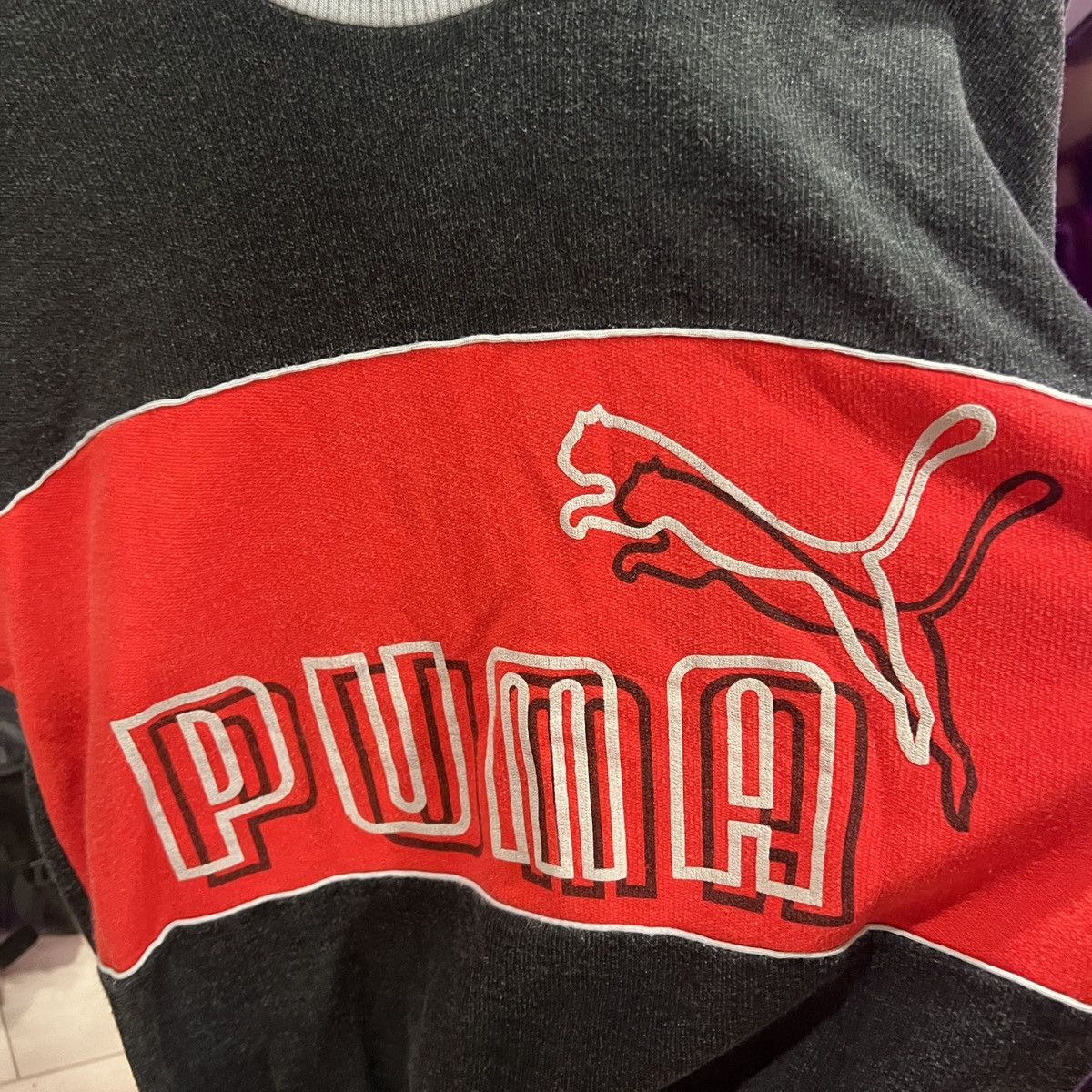 Puma vintage puma crewneck sweatshirt Size US L / EU 52-54 / 3 - 3 Thumbnail